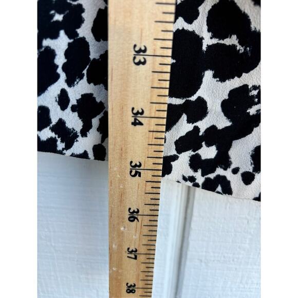 J.Crew Leopard Print Shift Dress, Long Sleeve, Pockets, Sz 6 - Picture 7 of 8